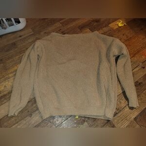 Women's Cozy Tan Sweater